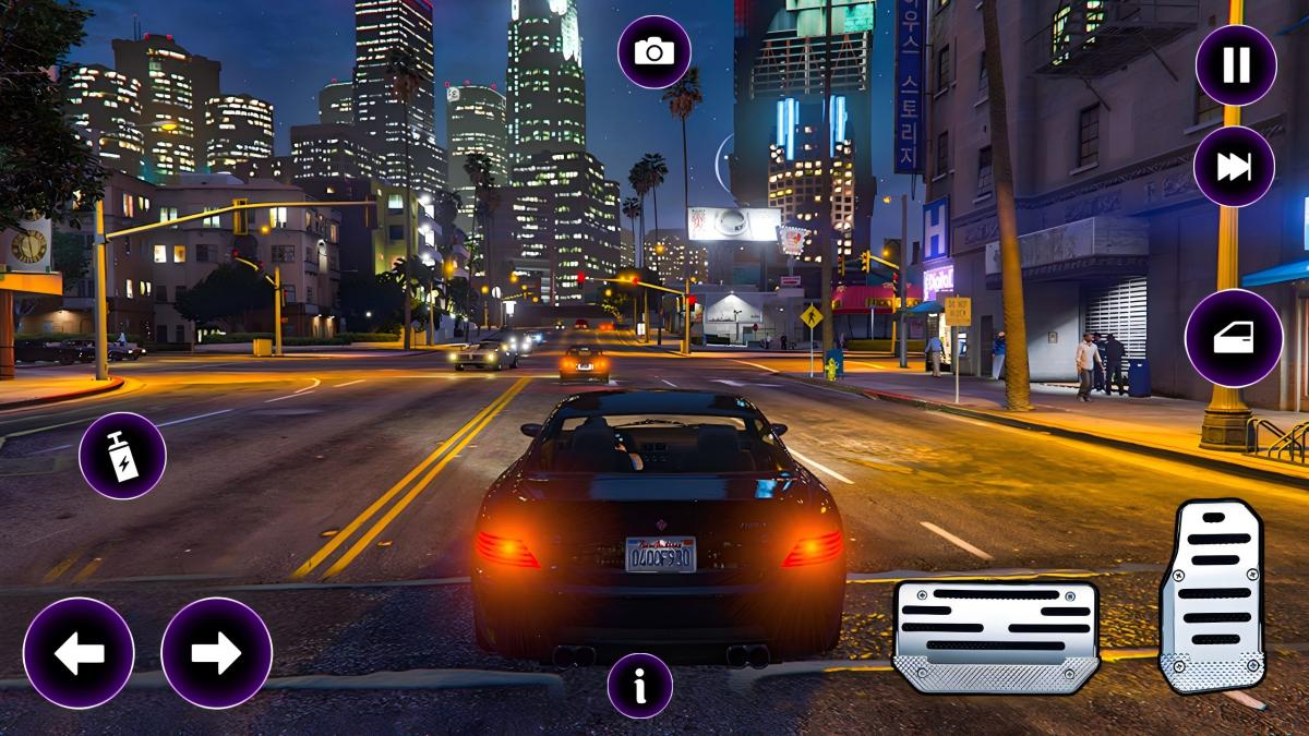 Car Driving Traffic Simulator