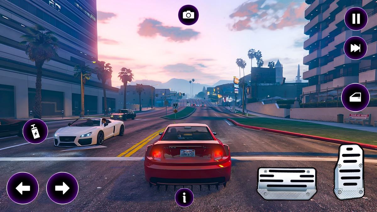Car Driving Traffic Simulator