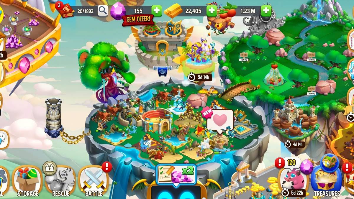 Dragon City: Mobile Adventure