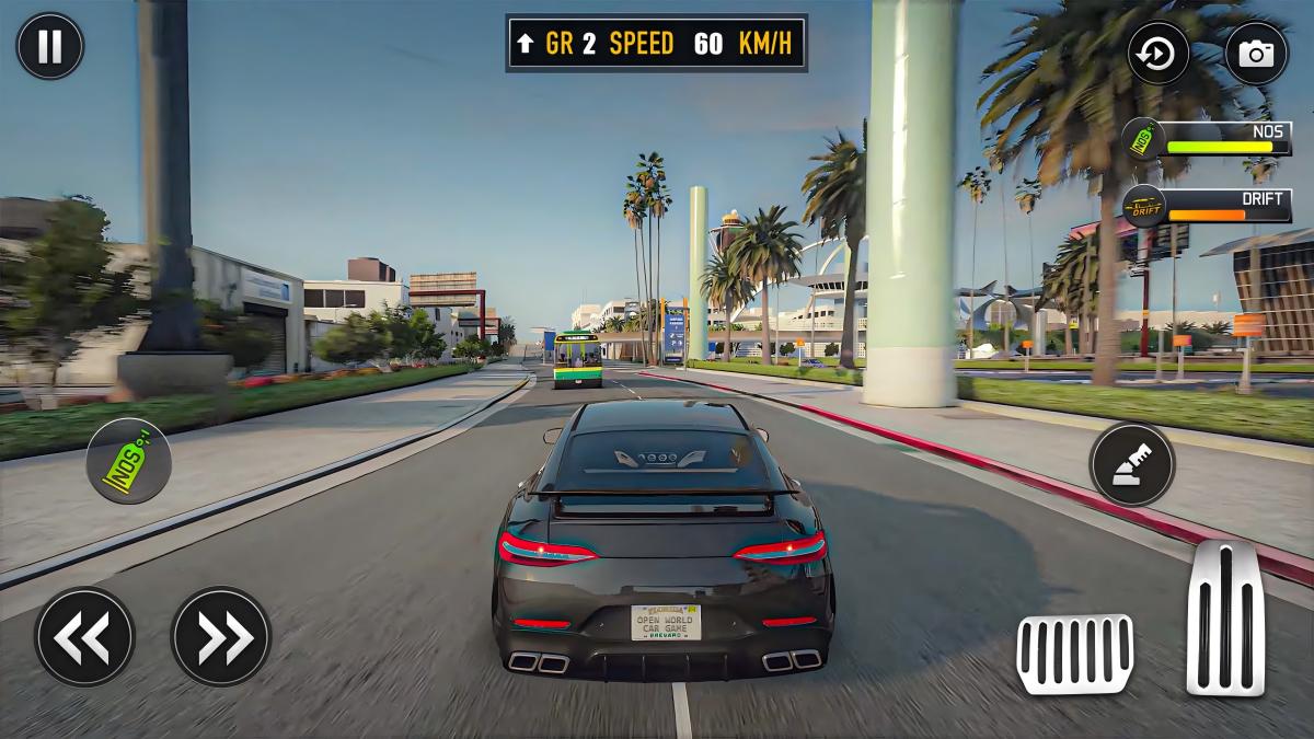 Car Driving Traffic Simulator