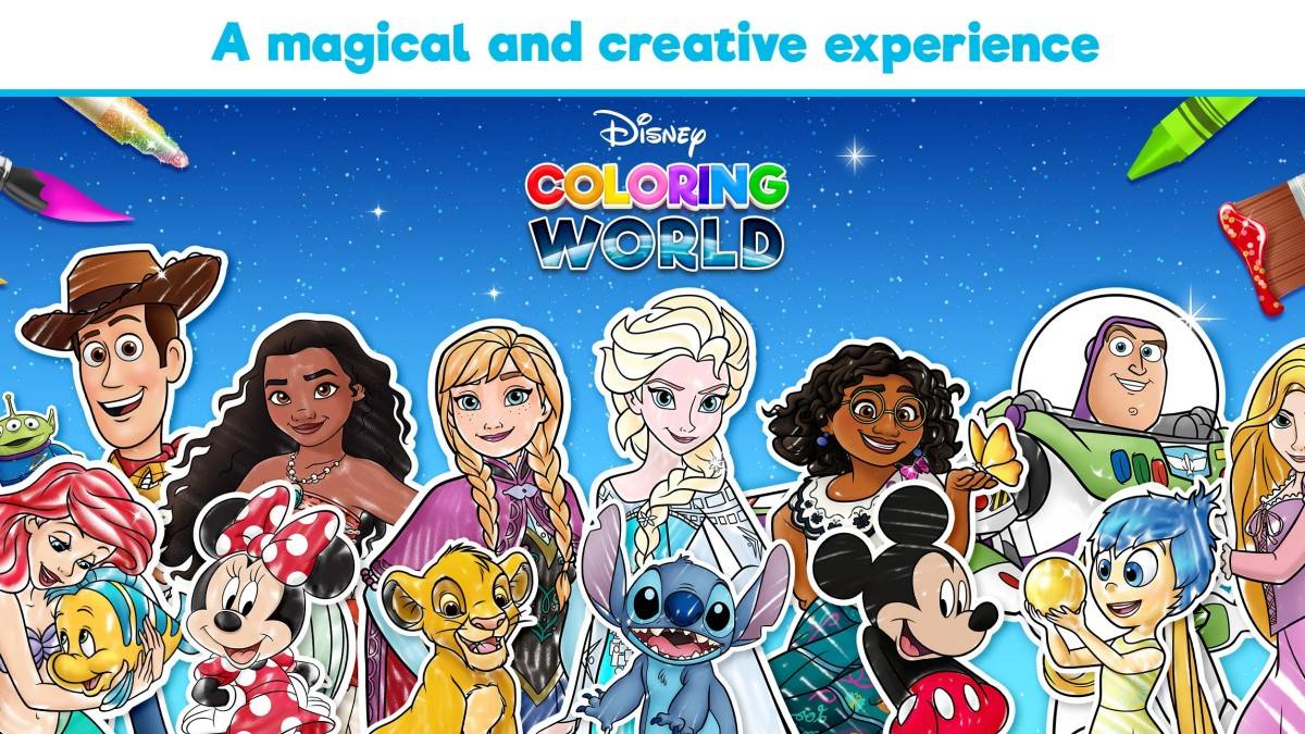 Disney Coloring World