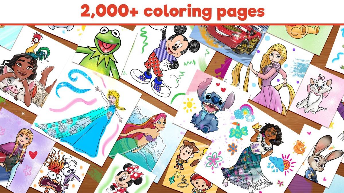 Disney Coloring World