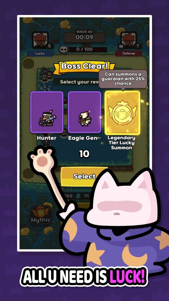 Lucky Defense!